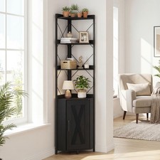 180 CM Freestanding Tall Corner Cabinet with Door