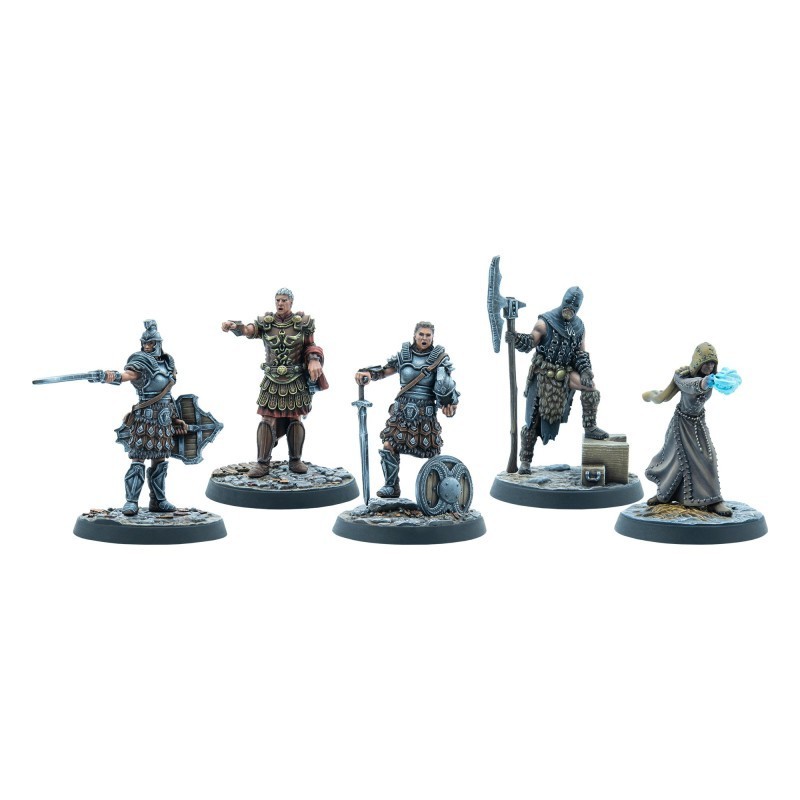 The Elder Scrolls Call To Arms Imperial Officers Miniatures New & Sealed