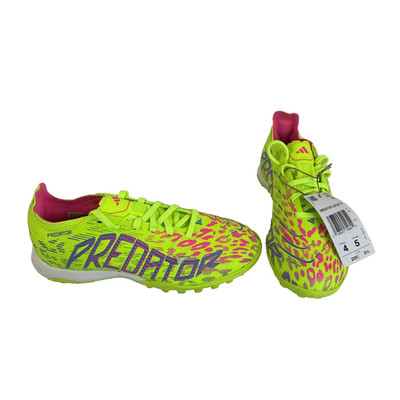 adidas Predator League TF Turf Soccer Shoes Lucid Lemon ID3770  Mens 4 Women s 5