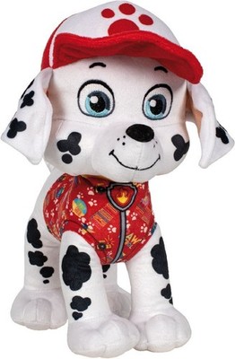 Schmidt Spiele 42826 - Paw Patrol, Marshall, Summer Edition, 28 cm, Plüsch