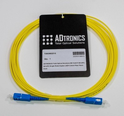 SC UPC Fiber Patch Cable 5M Singlemode9/125 Duplex SM SX Network Data Cable LSZH