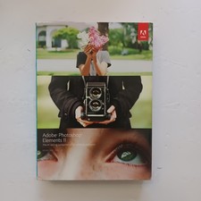 Adobe Photoshop Elements 11 Photo Editing Software DVD Win/Mac With Code
