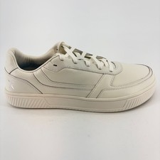 Flux Footwear Adapt Leather Trainer White Mens Size 11 Athletic Shoes Sneakers