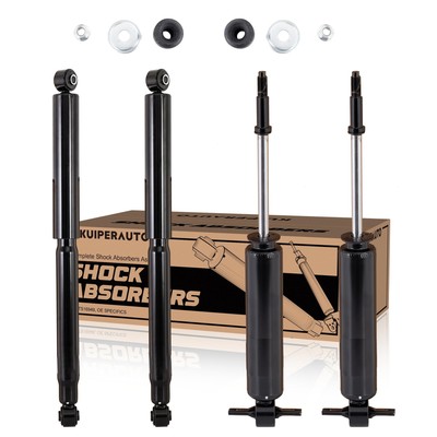  KUIPERAUTO 4PCS Front & Rear Struts Assembly 344398 344385 Compatible wit