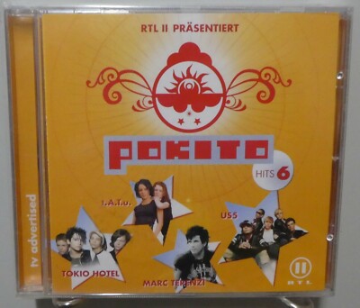 Pokito CD Hits (6) 21 starke Tracks präsentiert von RTL II Charts Pop Songs T282