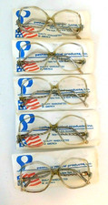 Vintage 5 pc. PATHWAY OPTICAL Thin Is In 1 Cashmere 54/14 Eyeglass Frame Lot NOS