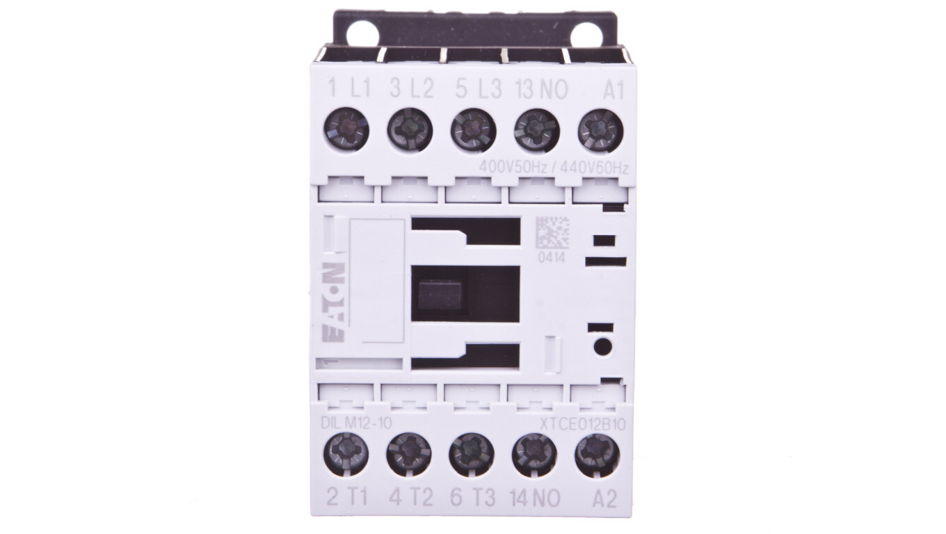 Power Contactor 12A 3P 400VAC 1NO 0R DILM12-10 276832 /T2UK