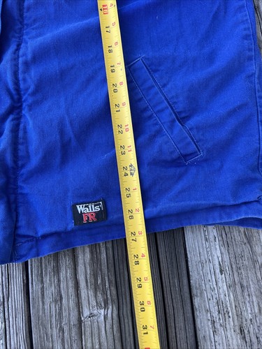 Blue Walls FR Flame Fire Resistant Jacket SZ XL Tall. See desc. for condition - Picture 14 of 20