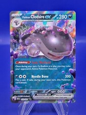 Paldean Clodsire EX 059/091 Full Art NM/M Paldean Fates Pokemon Card