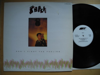 SATCH Don't Fight The Feeling / Walk The Plank + 2 12'' EP 1985 Sweden EX italo