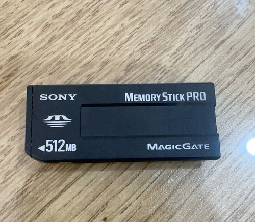 Sony 512MB Memory StickPro MS Card Magicgate Sony devices Cybershot Sony PRO