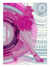 ISAN DIAZ RC 2016  BOWMAN HIGH TEK MAGENTA ACETATE ROOKIE#1/1!MARLINS RC#1/1!