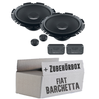 Fiat Barchetta Front - Hertz 16Cm Lautsprecher 160Mm Boxen TüR Vorne - Einbauset