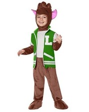 Netflix Super Monsters Toddler Lobo Plush Jumpsuit Halloween Costume 5T-6T 5219