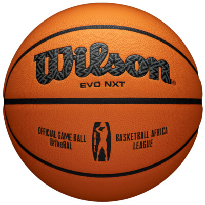 Basketball Unisex, Wilson EVO NXT Africa League Official Game Ball, Orange