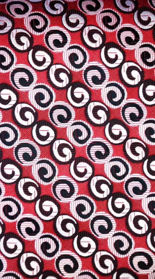 Corbata Lord R Colton Masterworks - Corbata de seda roja negra Revelations - $195 Nueva Foto 3 de 4