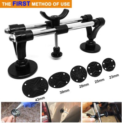 Kit Reparación Abolladuras Coche - Extractor Con Soldador Por Puntos, Herramienta Profesional Para Chapa
