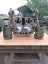 John Deere Styled Model B Cylinder Block And  Oversized  Pistons