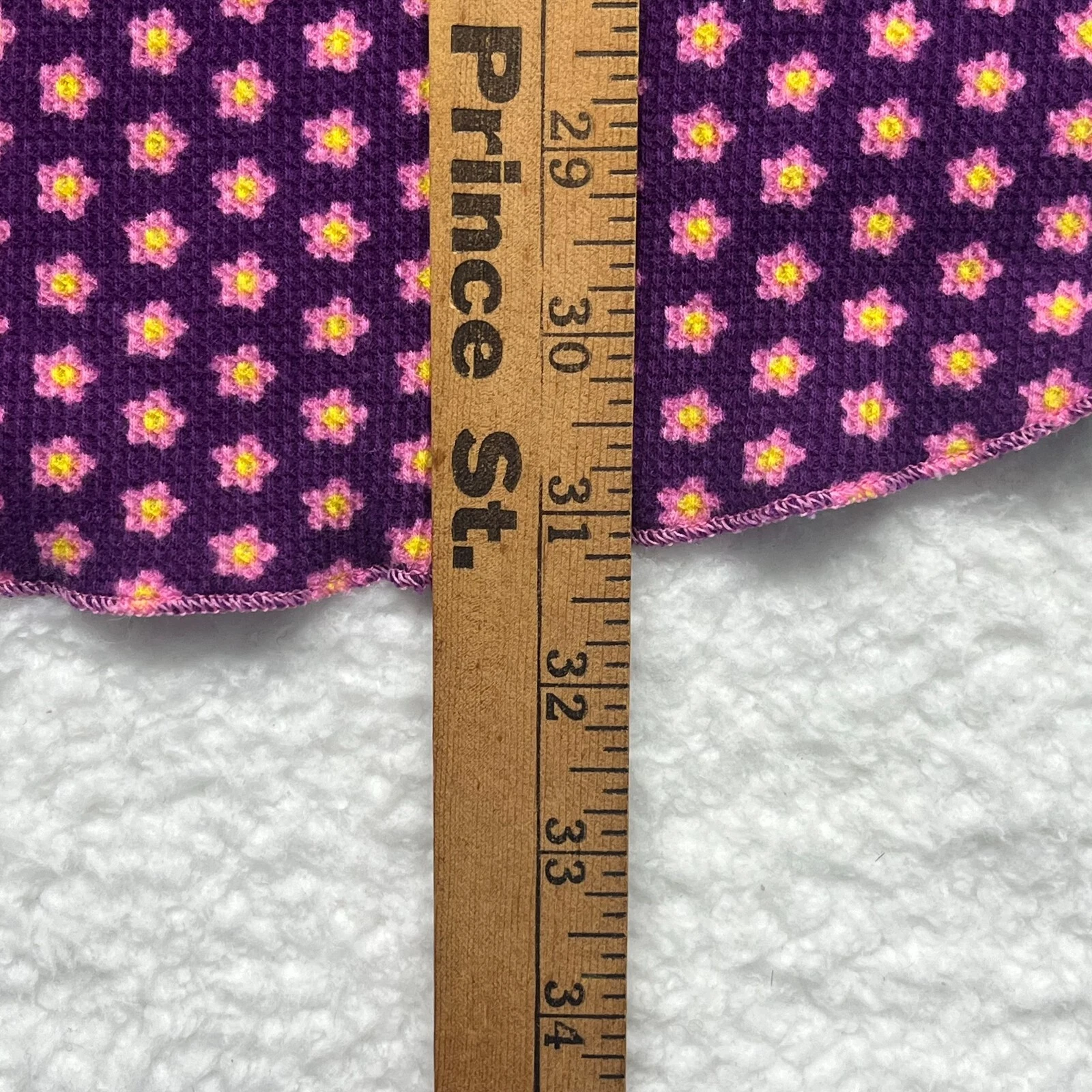 UNDERCOVER Abito da notte Victoria Secret maglia termica cotone medio viola rosa stampa fiori