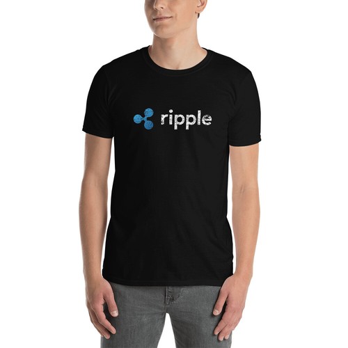 Ripple T-shirt distressed crypto trader gift tee - Picture 2 of 11
