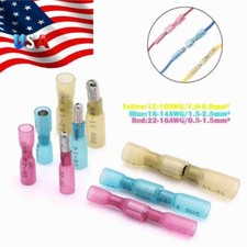 100PCS Heat Shrink Bullet Male Female Connectors Electrical Wire Terminals