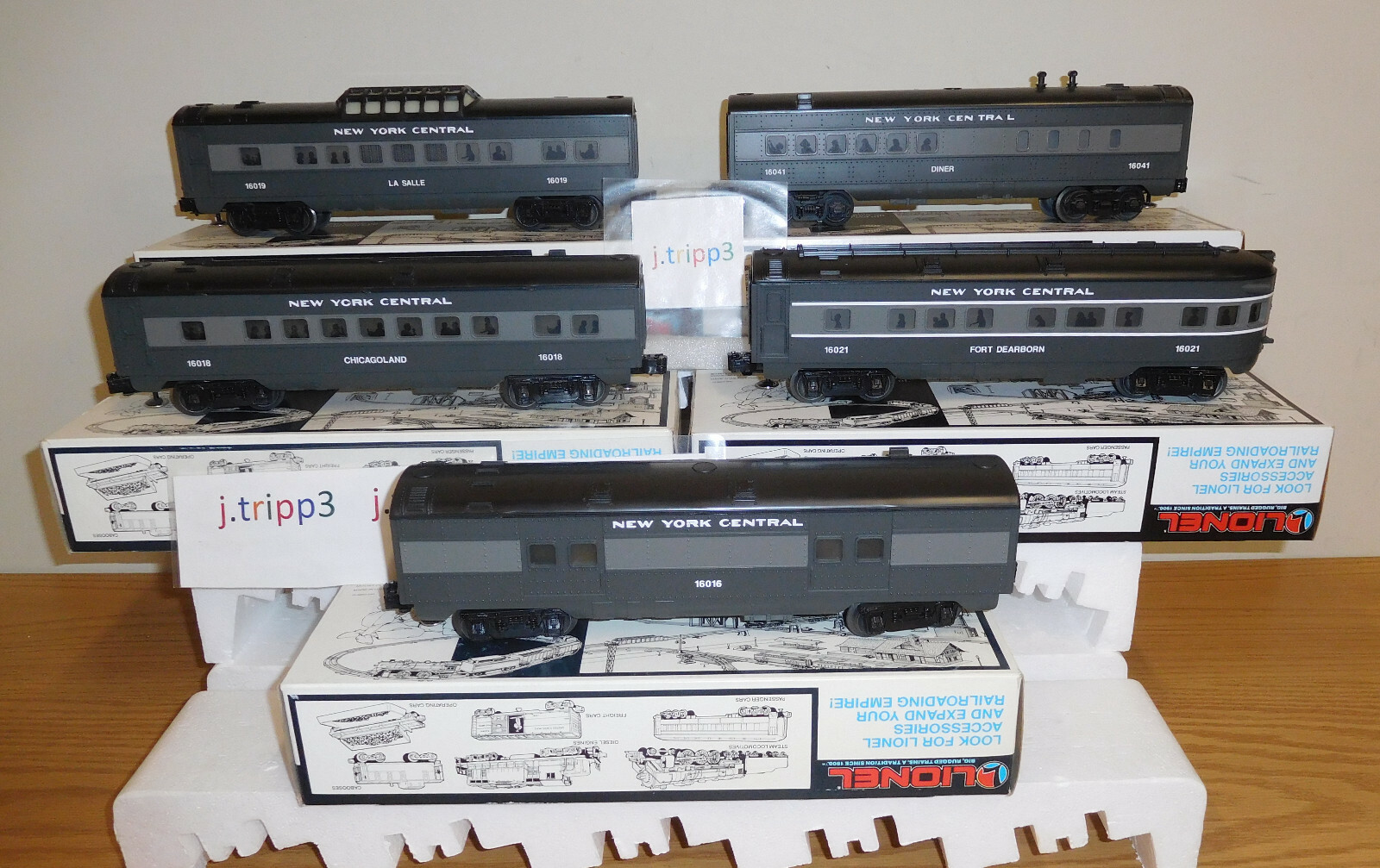 lionel new york central passenger train set