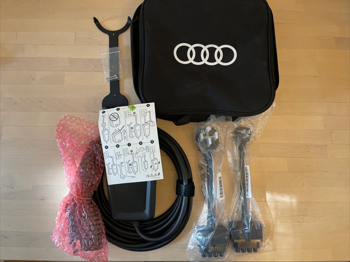 Audi OEM Portable EV Electric Vehicle Charger 5912378A DUAL