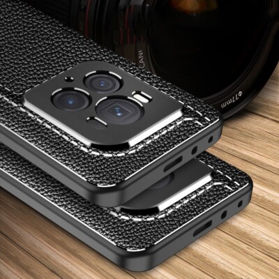 Matte Litichi Leather texture Soft TPU Back Case For Honor Magic6 Ultimate 5G