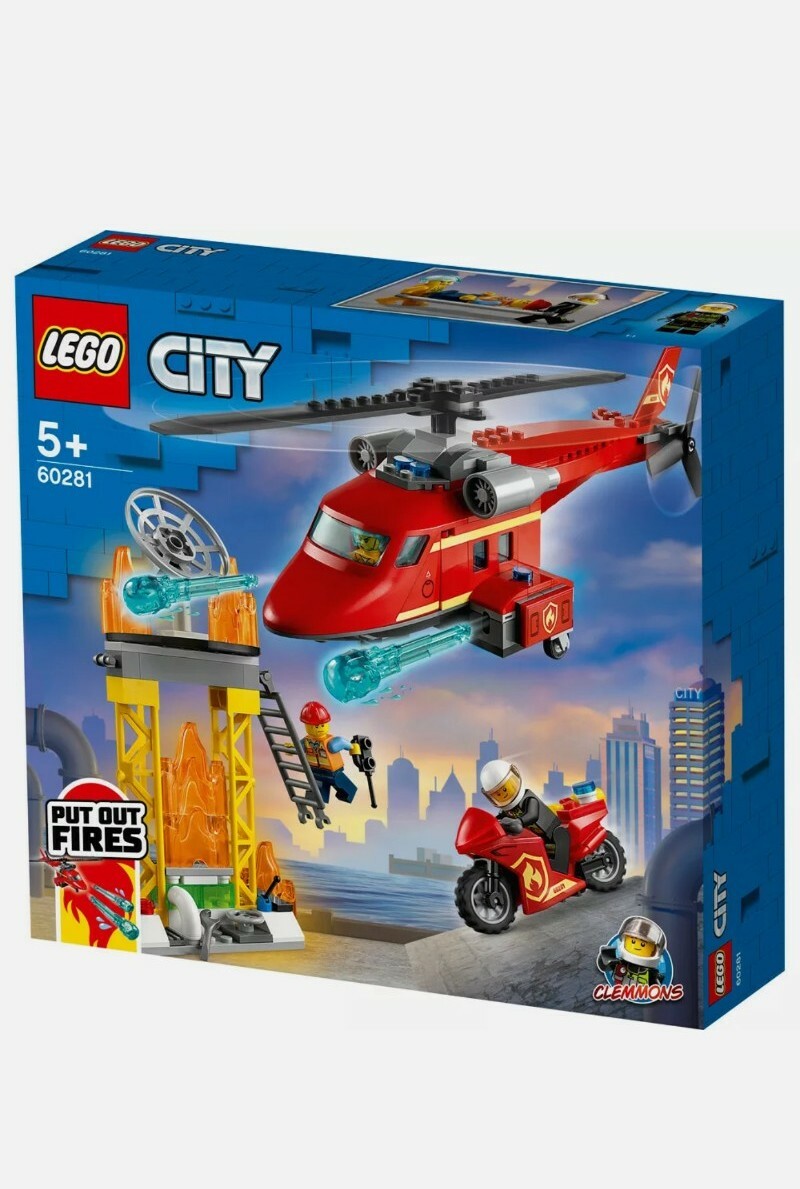 LEGO City Fire Rescue Helicopter 60281