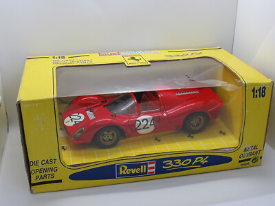 Ferrari 330 P4 Coupé Street Rouge - Jouef Evolution 1/18 - Miniature Métal Collection