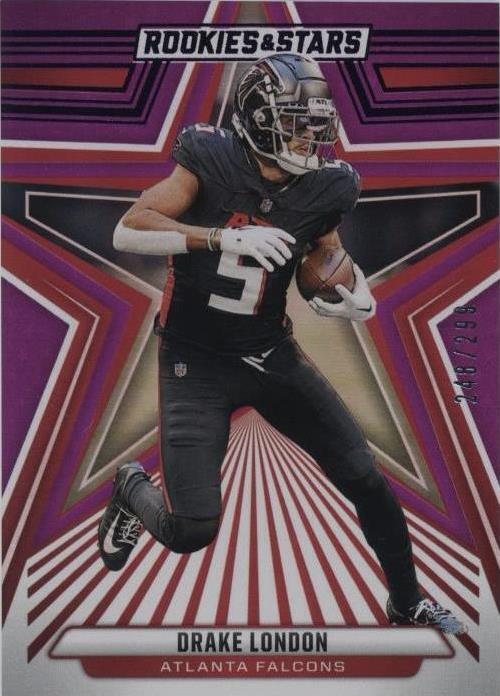 2024 Panini Rookies & Stars - Drake London #6 Purple /299 for sale ...