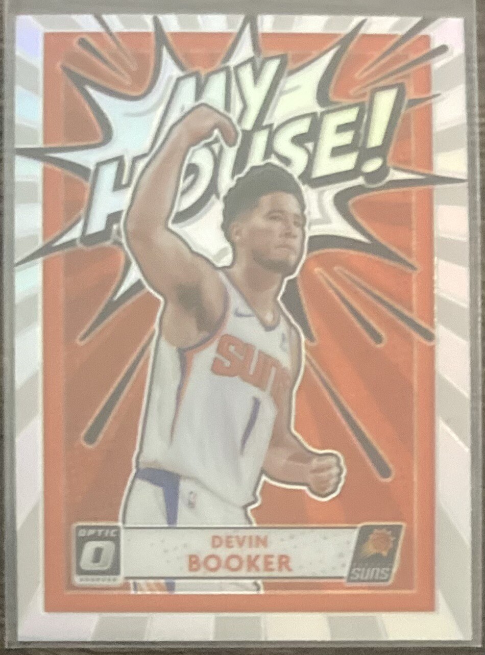 Devin Booker 2020-21 Donruss Optic My House Insert Silver Parallel Suns Kentucky