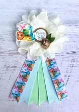 Dinosaur Baby Shower Corsage ,Mommy to be pin