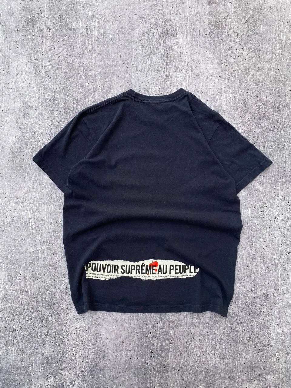 SUPREME POUVOIR SUPREME AU PEUPLE T SHIRT Homme M