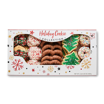 DeLallo, Holiday Cookie Assortment, 2 Pound Box Expiry Date: 07/2025