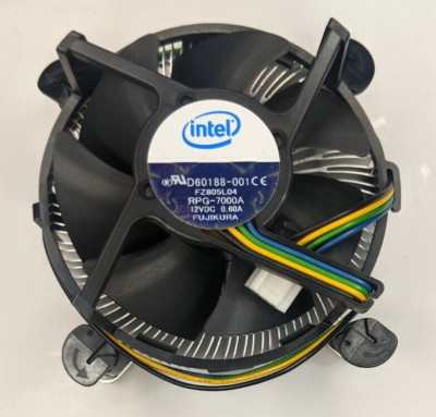 Original Intel Kühlkörper/Lüfter für Core 2 Duo CPU Lüfter unbenutzt OHNE CPU dabei