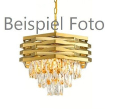 Moderner Kristall Pendelleuchte Kronleuchter E14 60W NEU