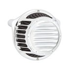 Arlen Ness Rough Crafts Chrome Round Air Cleaner Harley Twin Cam 00 17