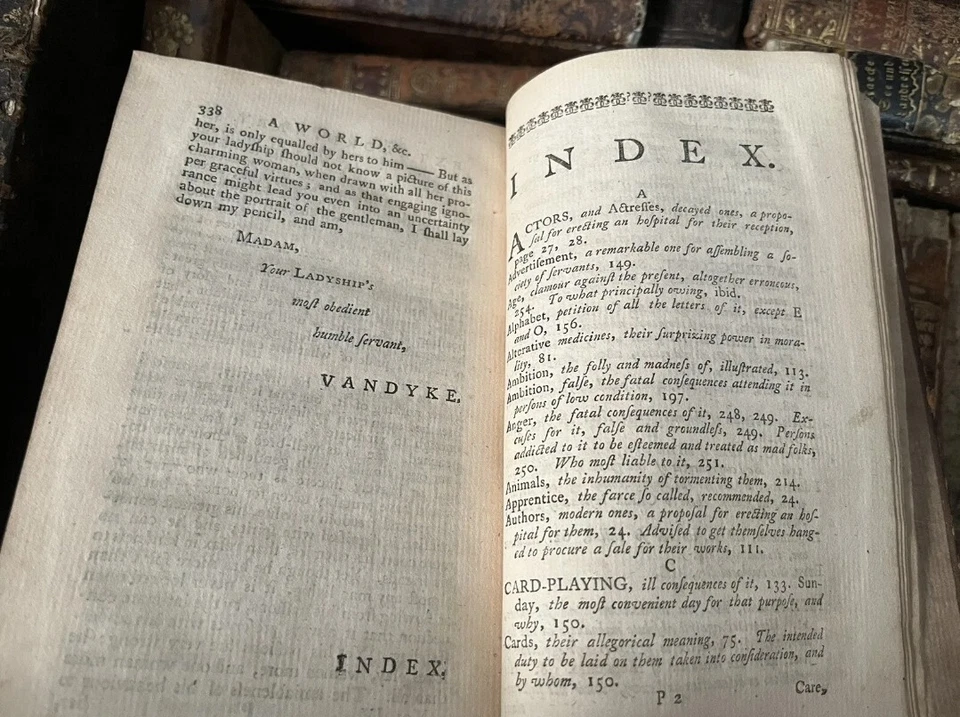 1761 THE WORLD by Adam Fitz-Adam - Nakedness, Passions, Trade and Warriors - Image 4 of 4