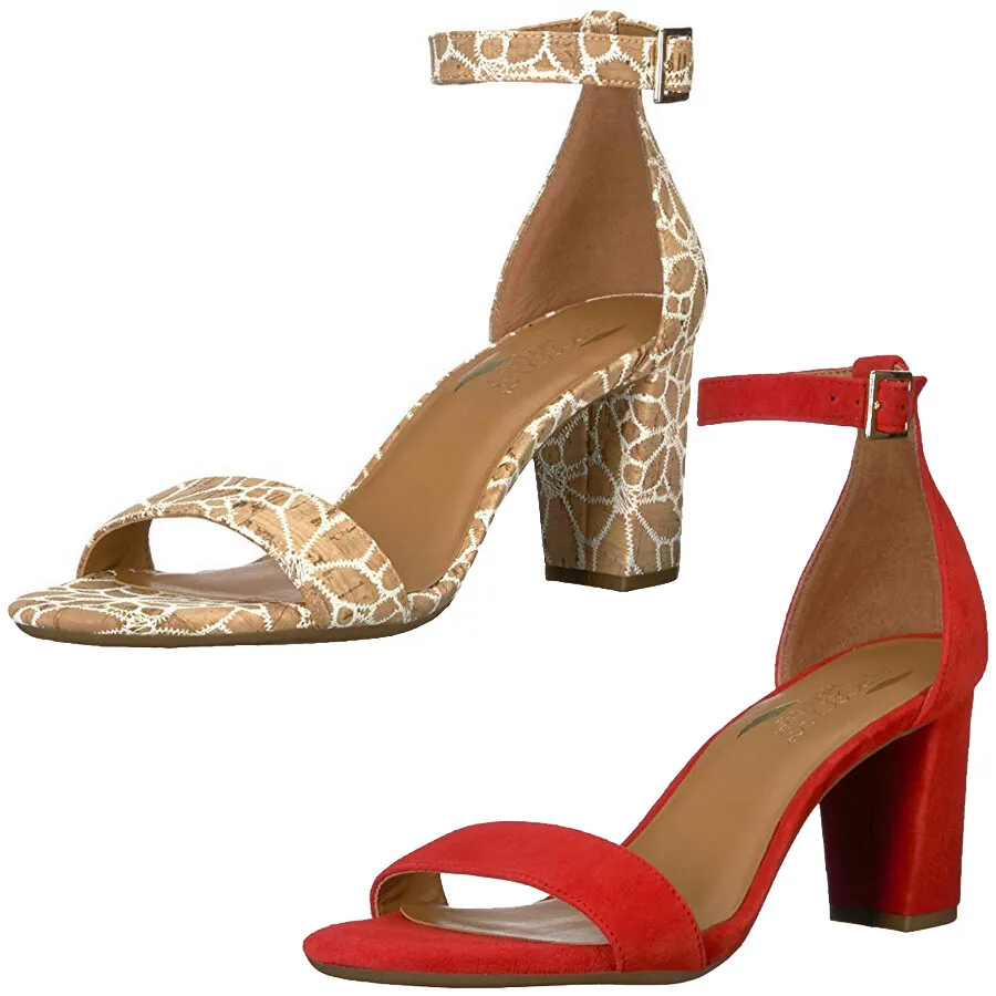 Aerosoles Emmex Women's Heeled Sandals, Size: 10.5, Med Red - Yahoo Shopping