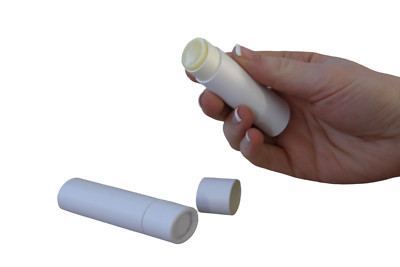 100 - Oval Push-Up Lip Balm Tubes .5 oz / 15 g Paper Containers ounce ml 0.5 1/2