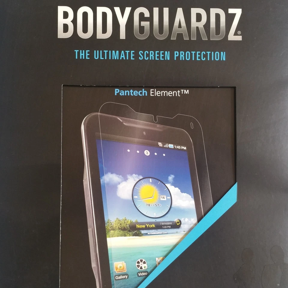 Pantech Element BodyGuardz ScreenGuardz HD Anti-Glare Screen Protector Clear - Image 2 of 4