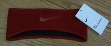 NWT NIKE Adult Unisex Fleece Winter Headband-OSFM Ret 20 BURGUNDY