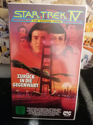 VHS RARITÄT: STAR TREK 4: ZURÜCK IN DIE GEGENWART (1986)  CIC ERSTAUFLAGE