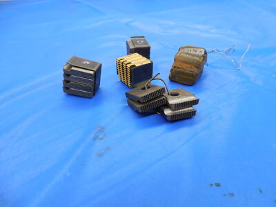 5 SETS 20PCS THREADING DIES DIE HEADS 3/8 NPTF , 13 - 16 , 5/16 18