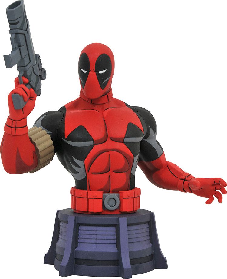 Marvel Animated 6 Inch Bust Statue X-Men - Deadpool Bust | eBay