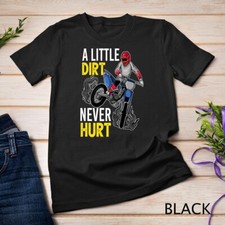 Funny Dirt Bike Design For Kids Boys Girls Motorbike Racing Unisex T-shirt