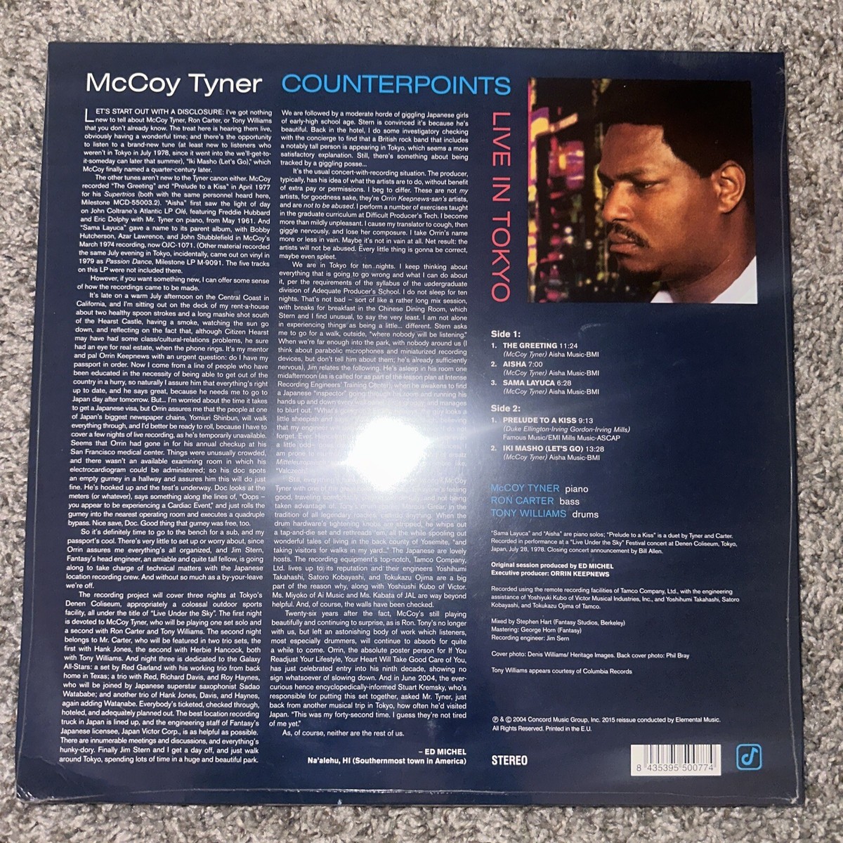 欧LP McCoy Tyner Counterpoints: Live In Tokyo (Ltd.)(180g) 408034 Concord US /00260 Counterpoints: Live In Tokyo - Album by McCoy Tyner | Spotify