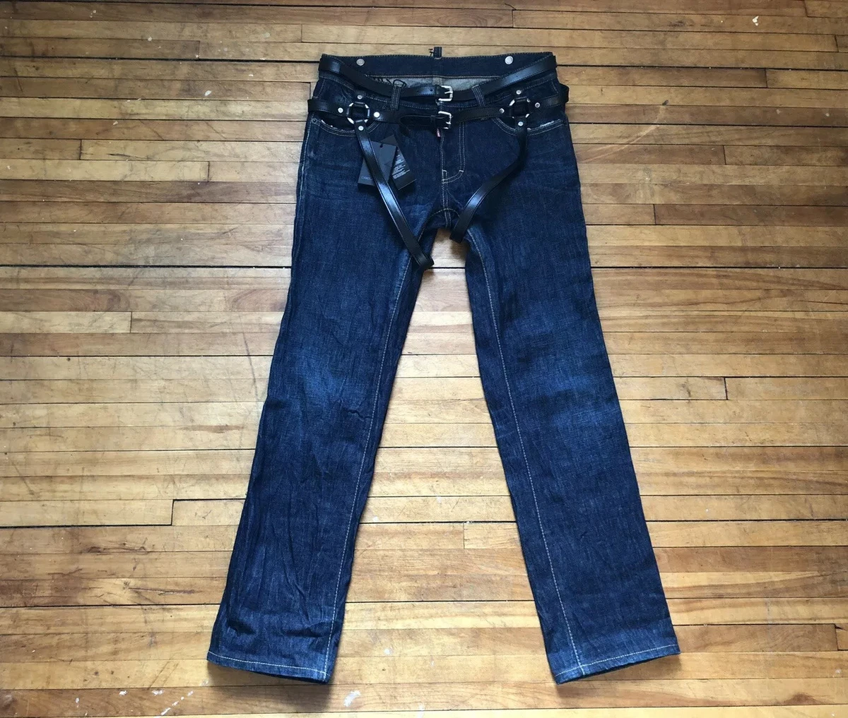 Dior cummerbund best sale jeans