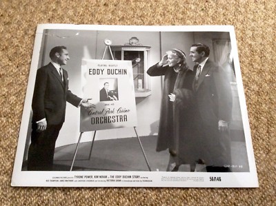 EDDY DUCHIN STORY Original 56 Film Foto TYRONE POWER KIM NOVAK JAMES WHITMORE